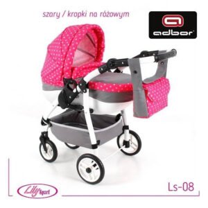 Wózek dla lalek Lily Model Ls-08 - obrazek 2