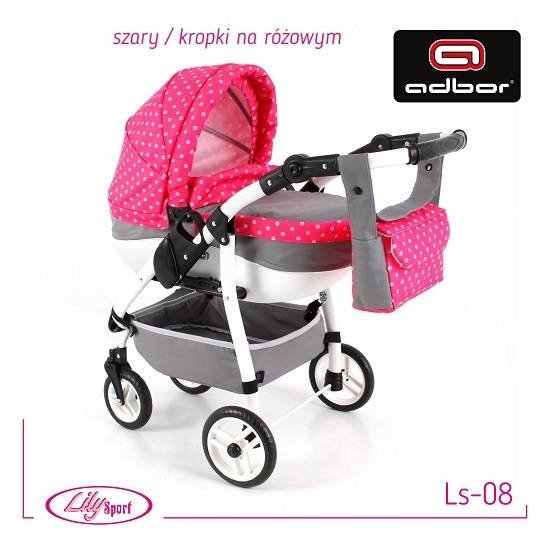 Wózek dla lalek Lily Model Ls-08
