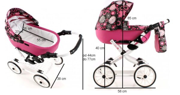 Wózek dla lalek Viki Model Vi-06