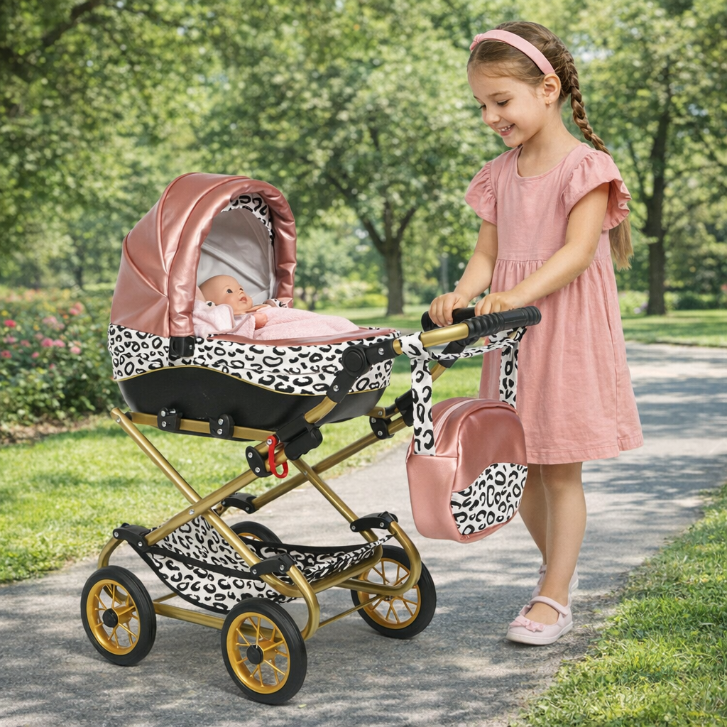 Wózek dla lalek Nicol Model  W-16 - obrazek 4