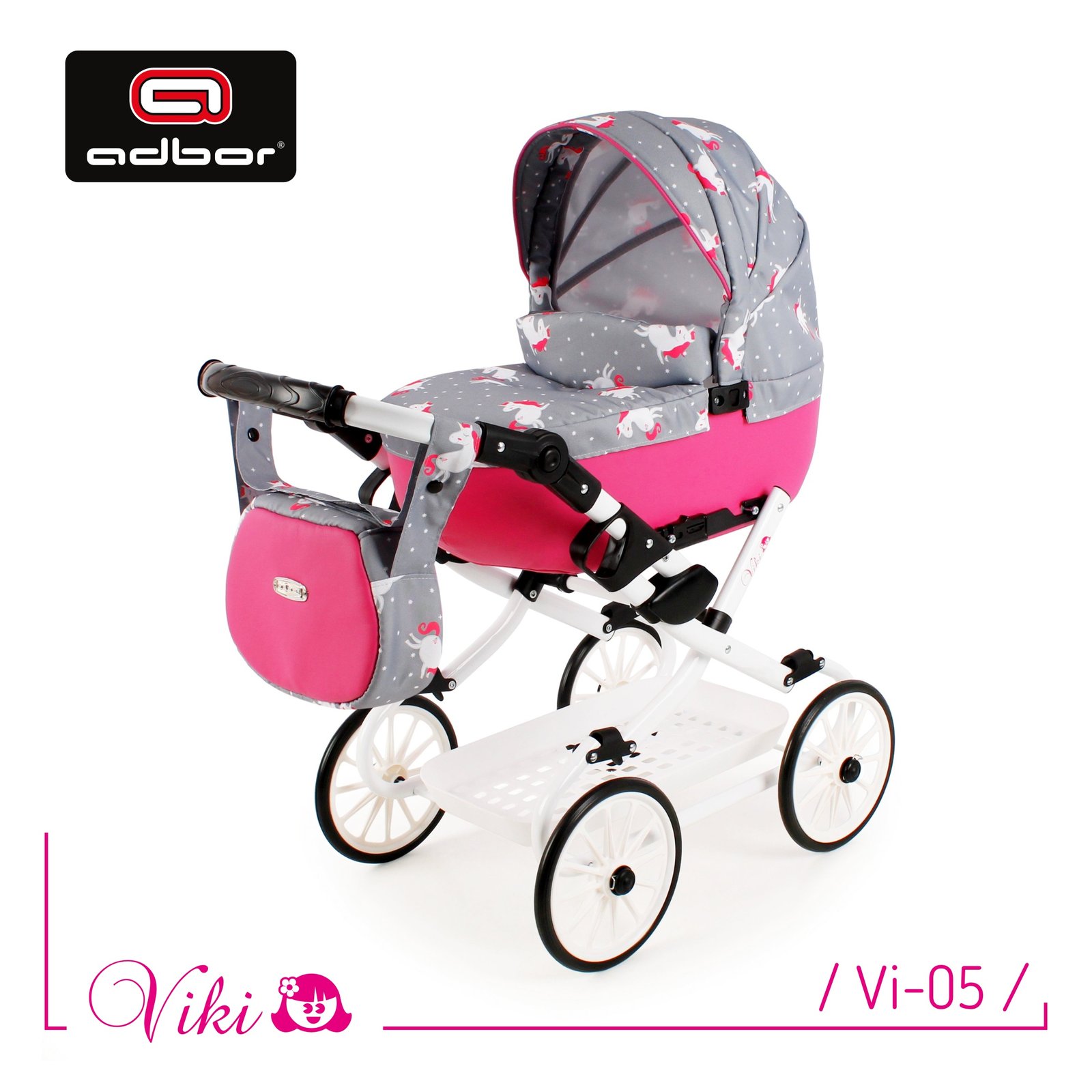 Wózek dla lalek Viki Model Vi-05 - obrazek 3