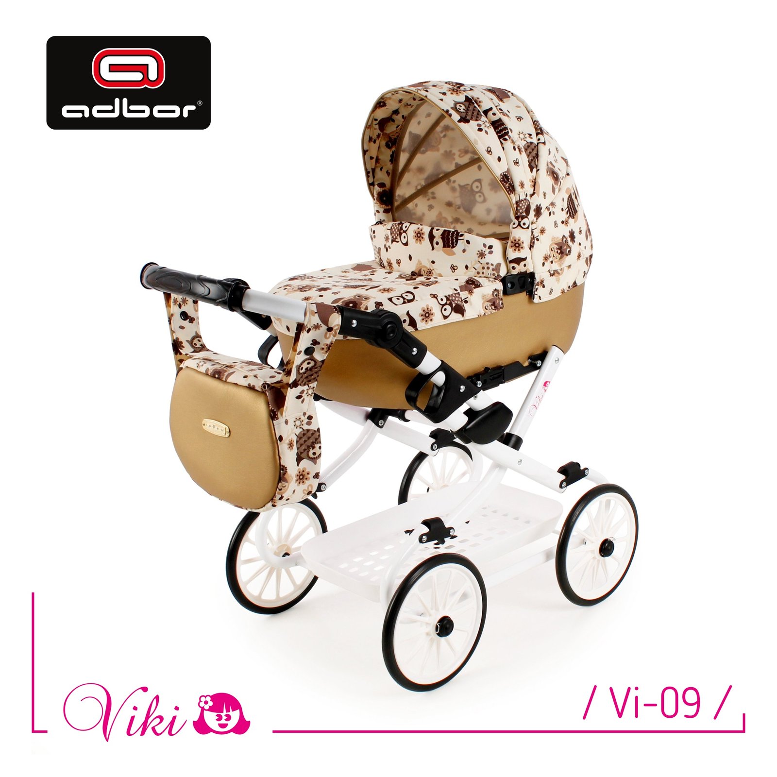 Wózek dla lalek Viki Model Vi-09 - obrazek 2