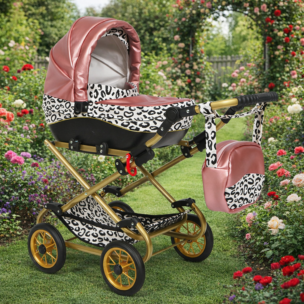 Wózek dla lalek Nicol Model  W-16 - obrazek 3