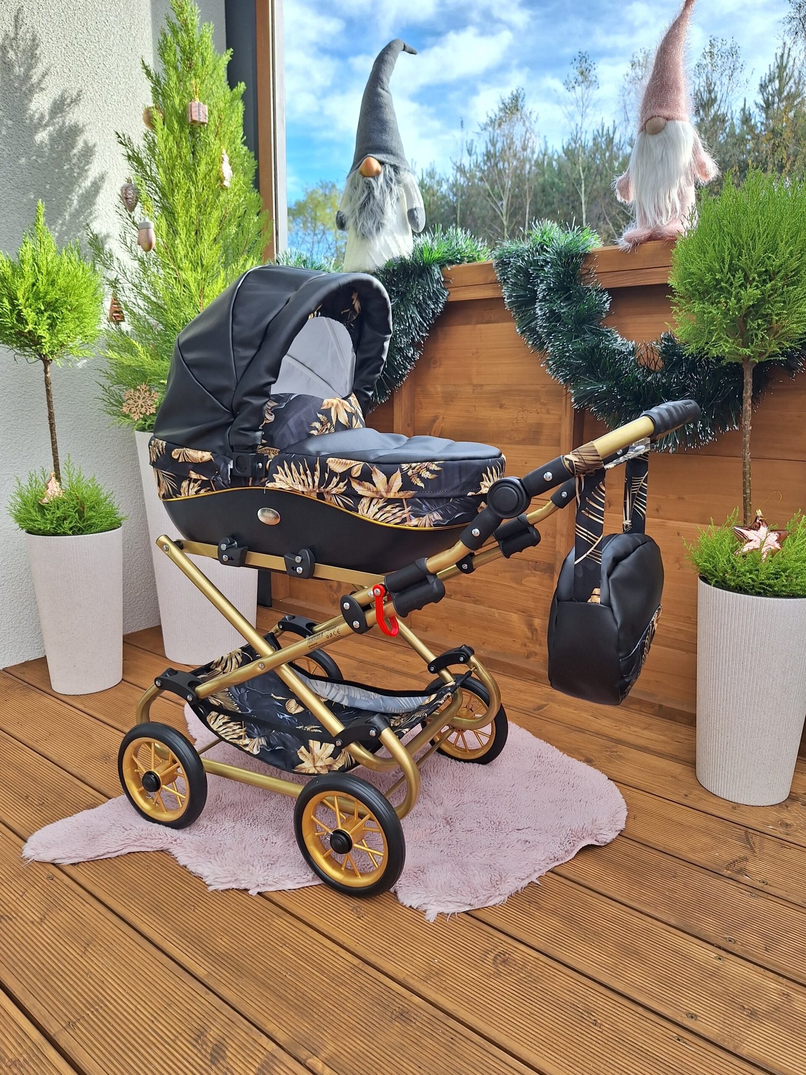 Wózek dla lalek Nicol Model  W-0 - obrazek 3