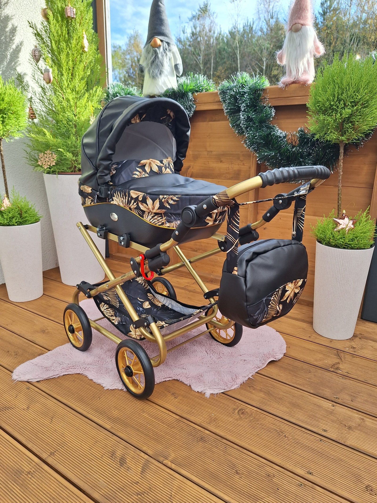 Wózek dla lalek Nicol Model  W-0 - obrazek 4