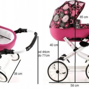 Wózek dla lalek Viki Model Vi-01 - obrazek 2