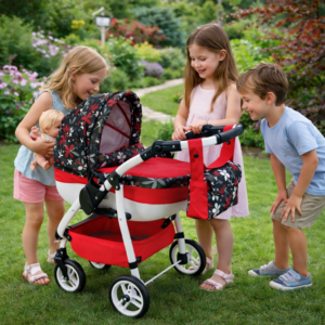 Wózek dla lalek Lily Model Ls-18 - obrazek 3