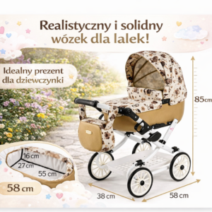 Wózek dla lalek Viki Model Vi-09 - obrazek 5