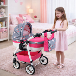 Wózek dla lalek Lily Model Ls-24 - obrazek 6