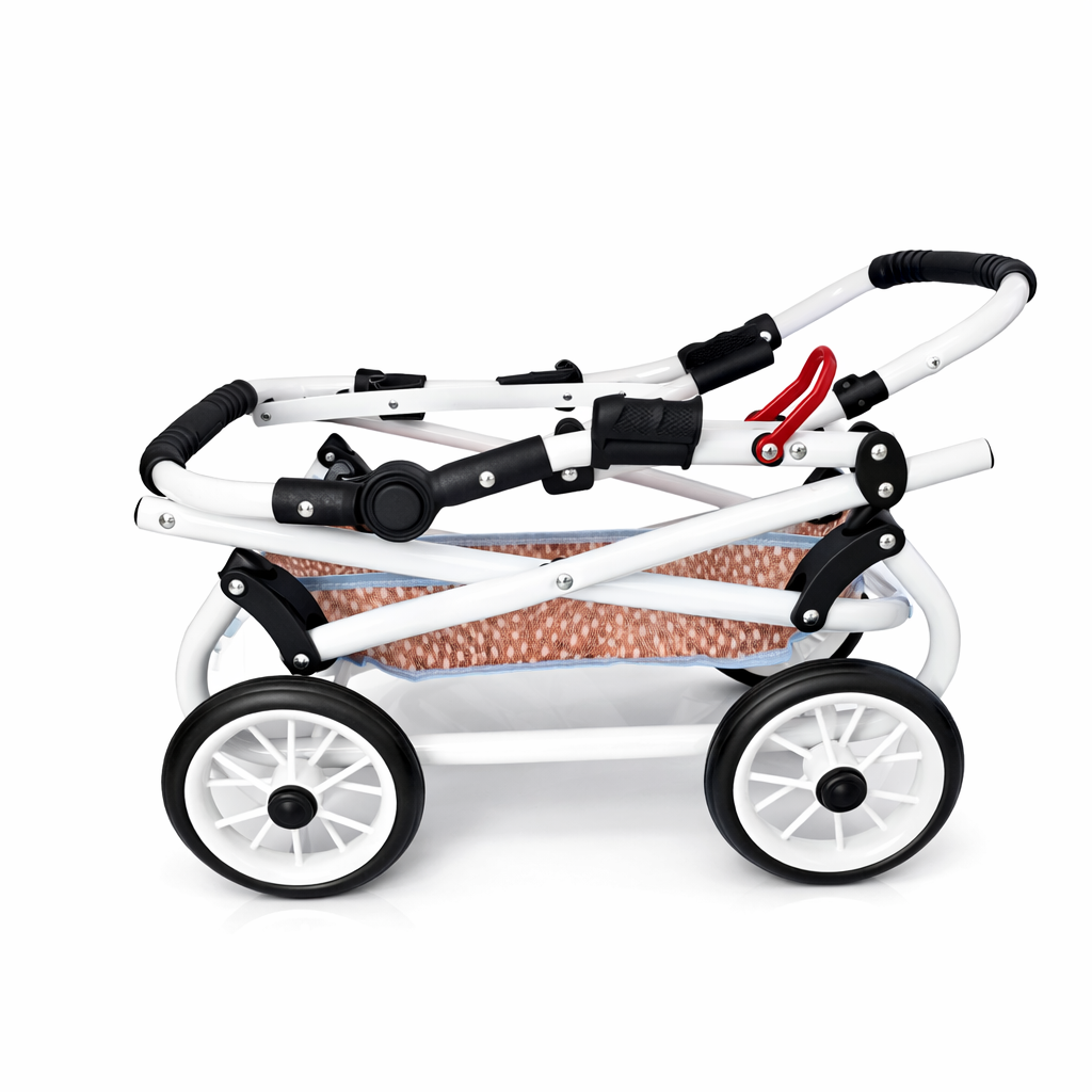 Wózek dla lalek Nicol Model  W-09 - obrazek 4
