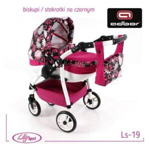 Wózek dla lalek Lily Model Ls-19 - obrazek 3