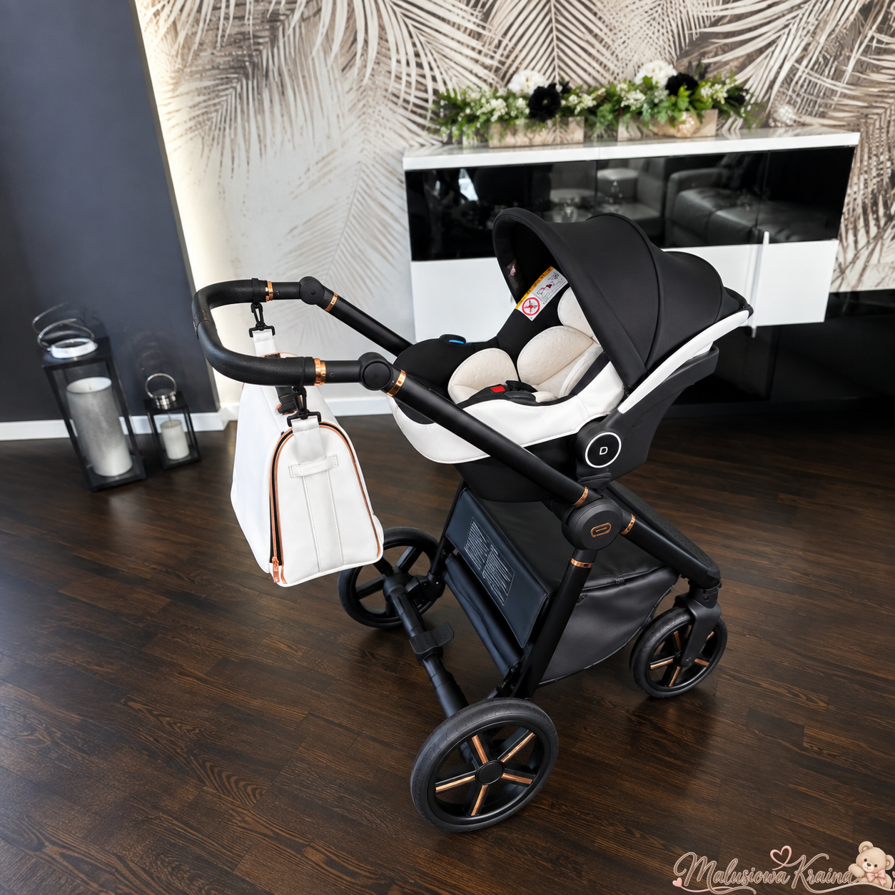 Wózek dziecięcy 3w1 Ring kolor Eco-01 - obrazek 4