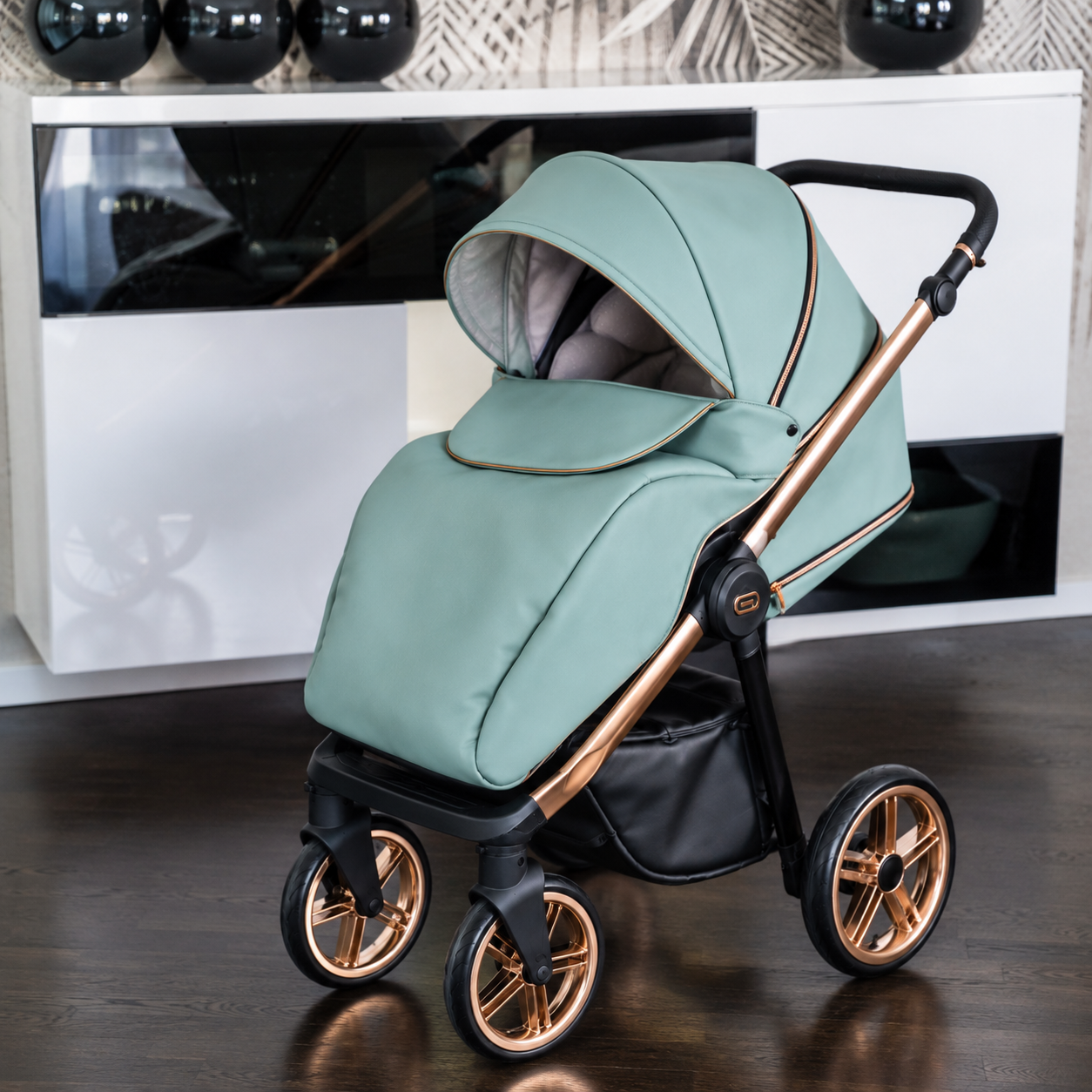 Wózek dziecięcy 3w1 Premium kolor Eco-03 - obrazek 3