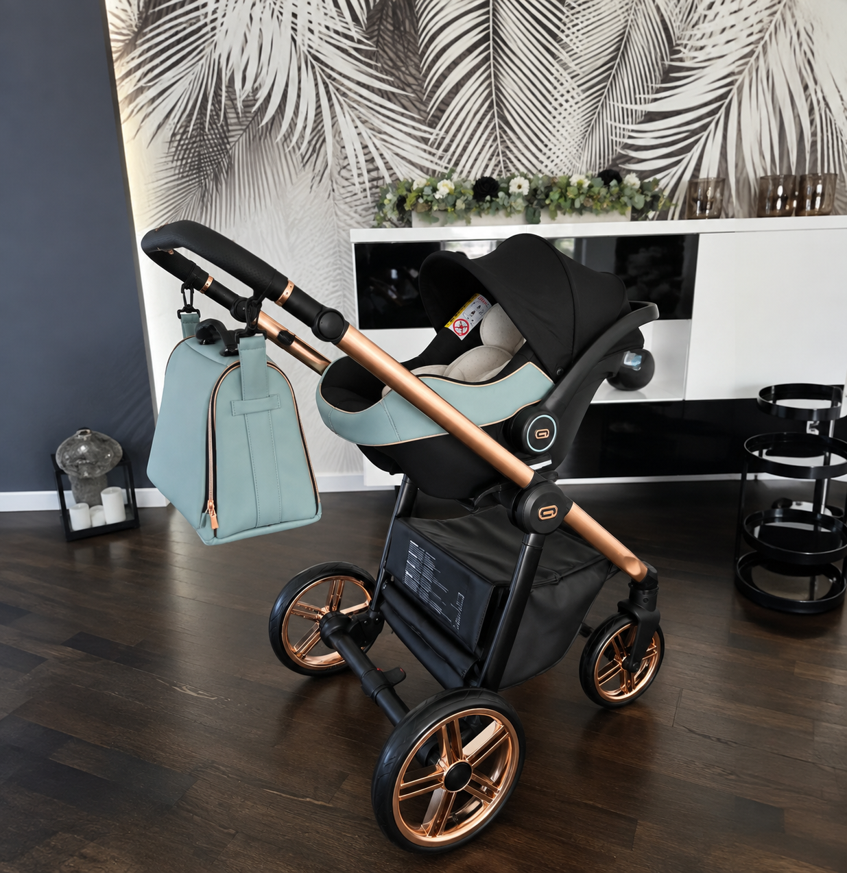 Wózek dziecięcy 3w1 Premium kolor Eco-03 - obrazek 2