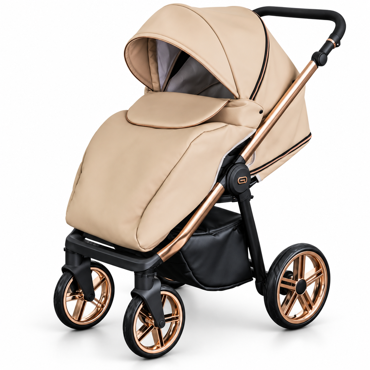 Wózek dziecięcy 3w1 Premium kolor Eco-02 - obrazek 2