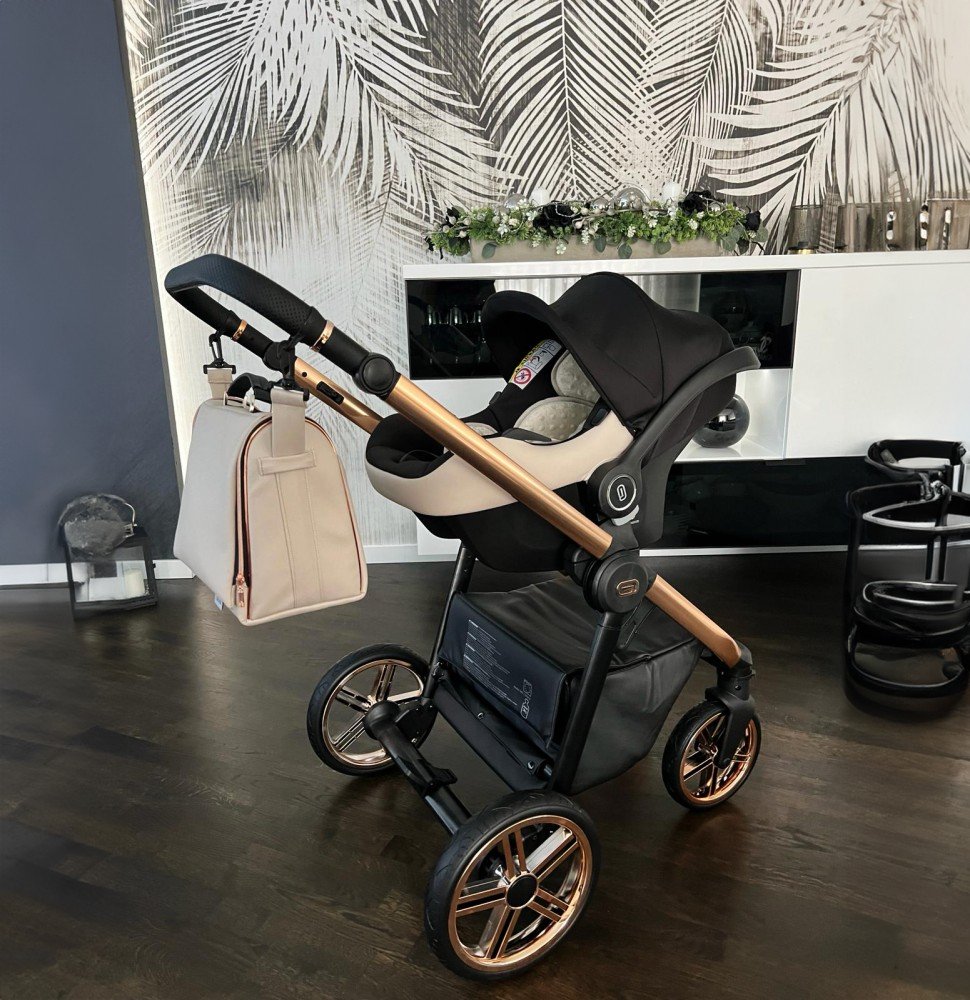 Wózek dziecięcy 3w1 Premium kolor Eco-02 - obrazek 7