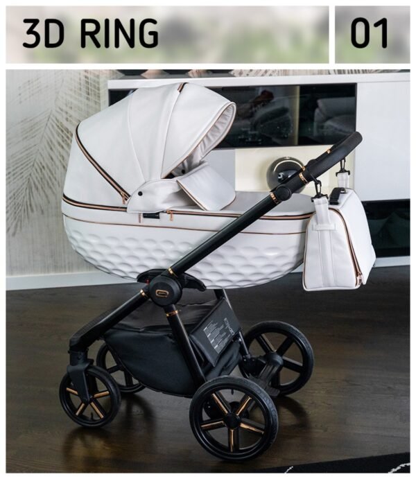 Wózek dziecięcy 3w1 Ring kolor Eco-01