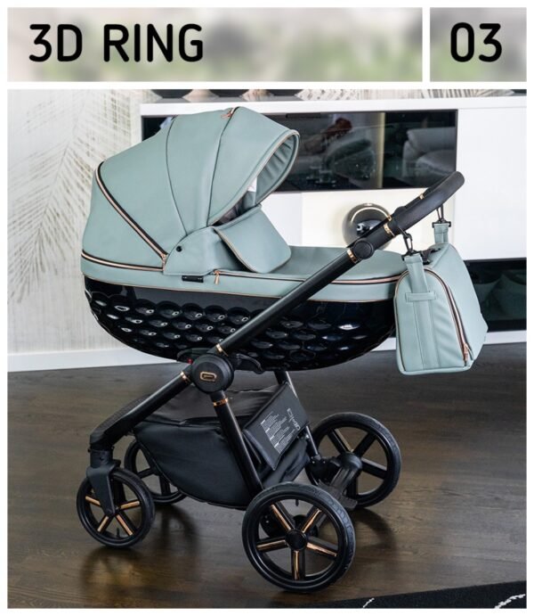 Wózek dziecięcy 3w1 Ring kolor Eco-03